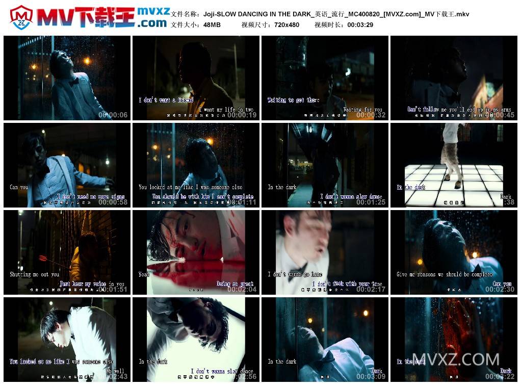 Joji-SLOW DANCING IN THE DARK_英语_流行_MC400820